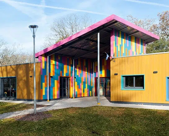 Construction crèches et garderie - entrée