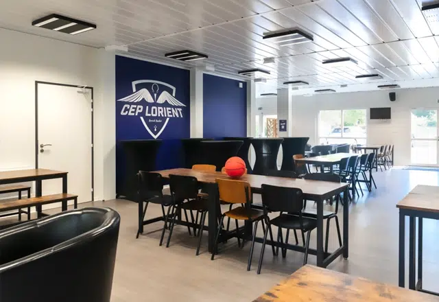 Construction club house CEP Lorient