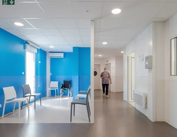 Construction maison médicale et paramédicale détecteurs de présence