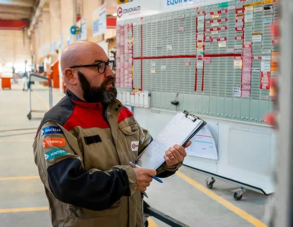 Contrôle qualité en usine après la vente du bungalow