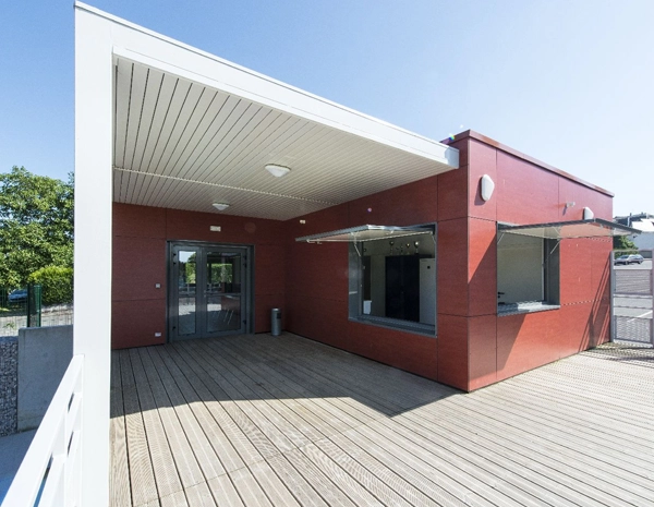 Construction club house sur étage