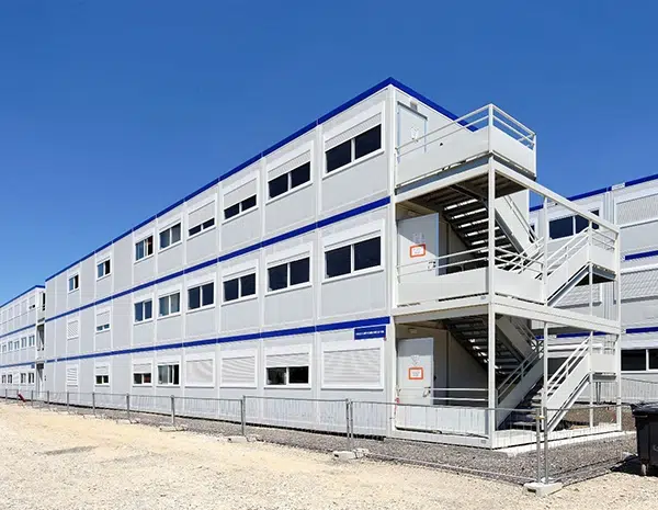 Bungalow de chantier sur plusieurs étages