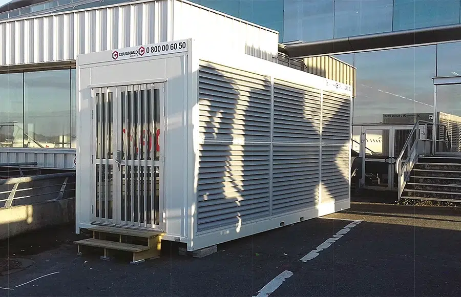 Location de container de stockage sécurisé